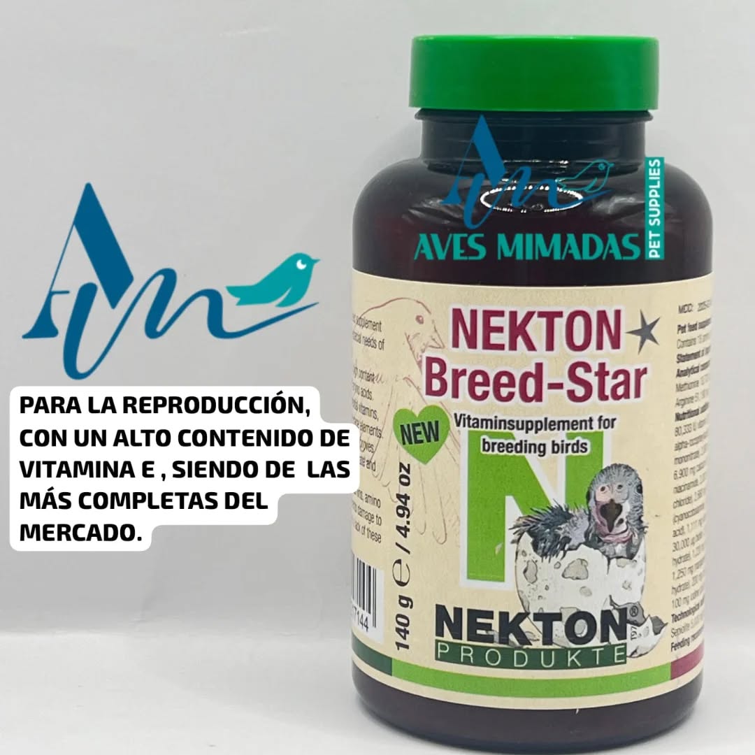 Nekton Breed-Star | Suplemento para Reproducción de Aves 140 gramos