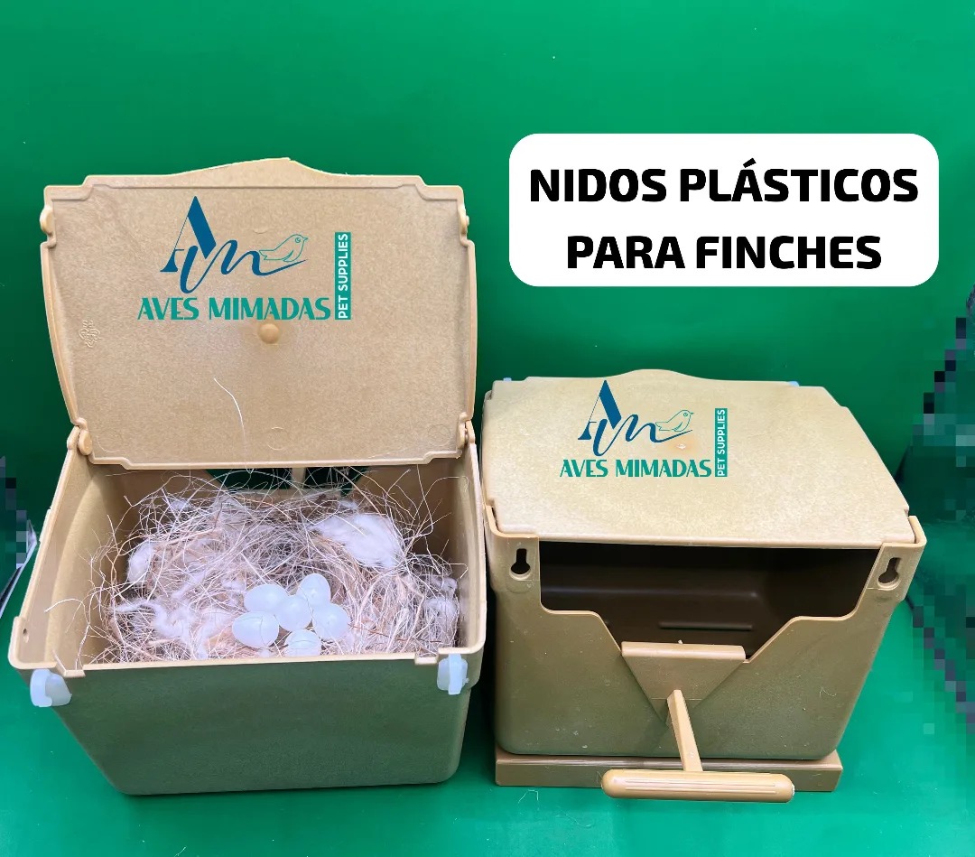 Nidos Plásticos para Finches | Cómodos, Seguros y Fáciles de Instalar