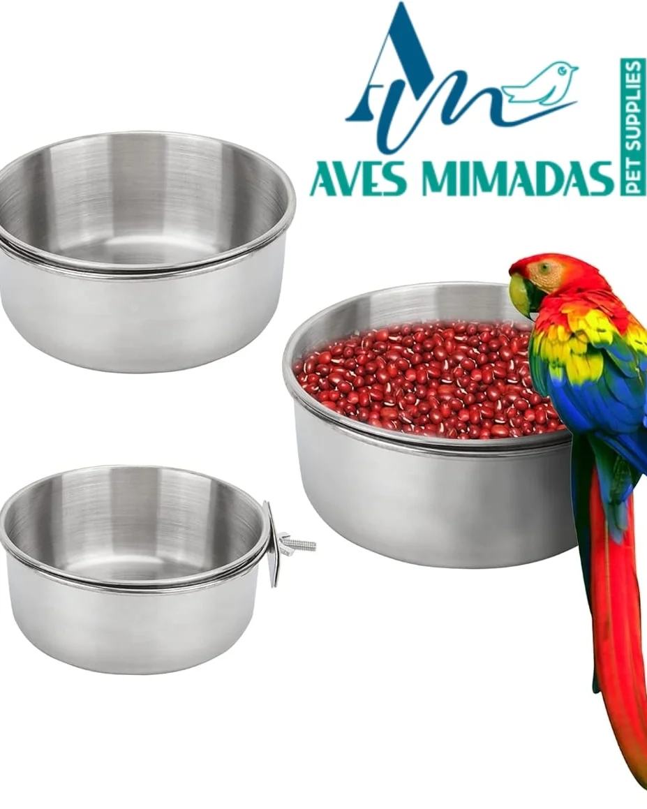 Comederos de Metal para Aves | Resistentes, Higiénicos y Fáciles de Instalar