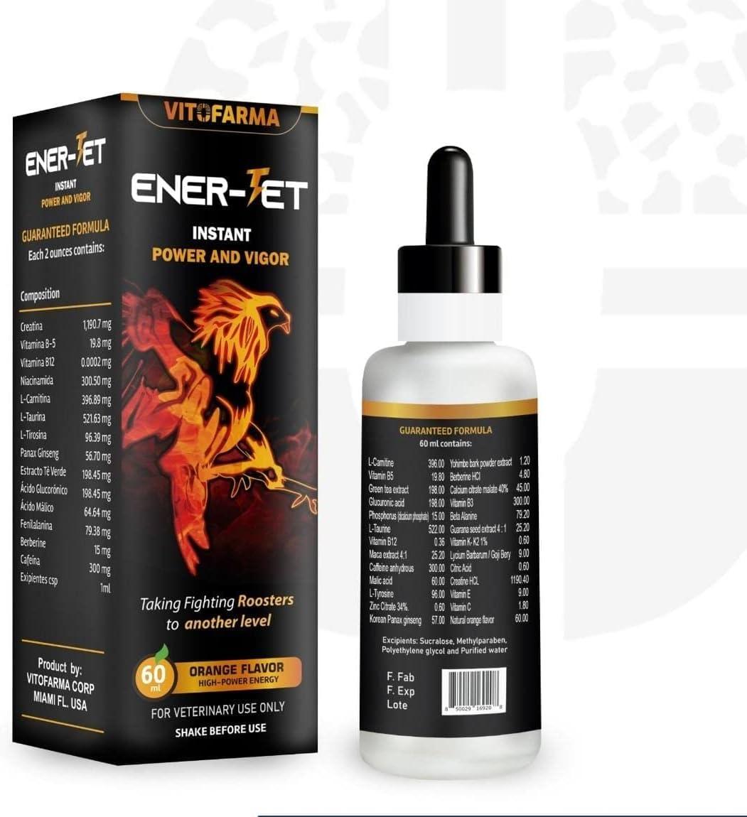 Energizante Vitamínico para Gallos ENER-JET