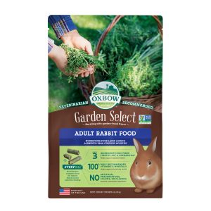 Alimento para conejos adultos Oxbow Garden Select de 4 lbs.