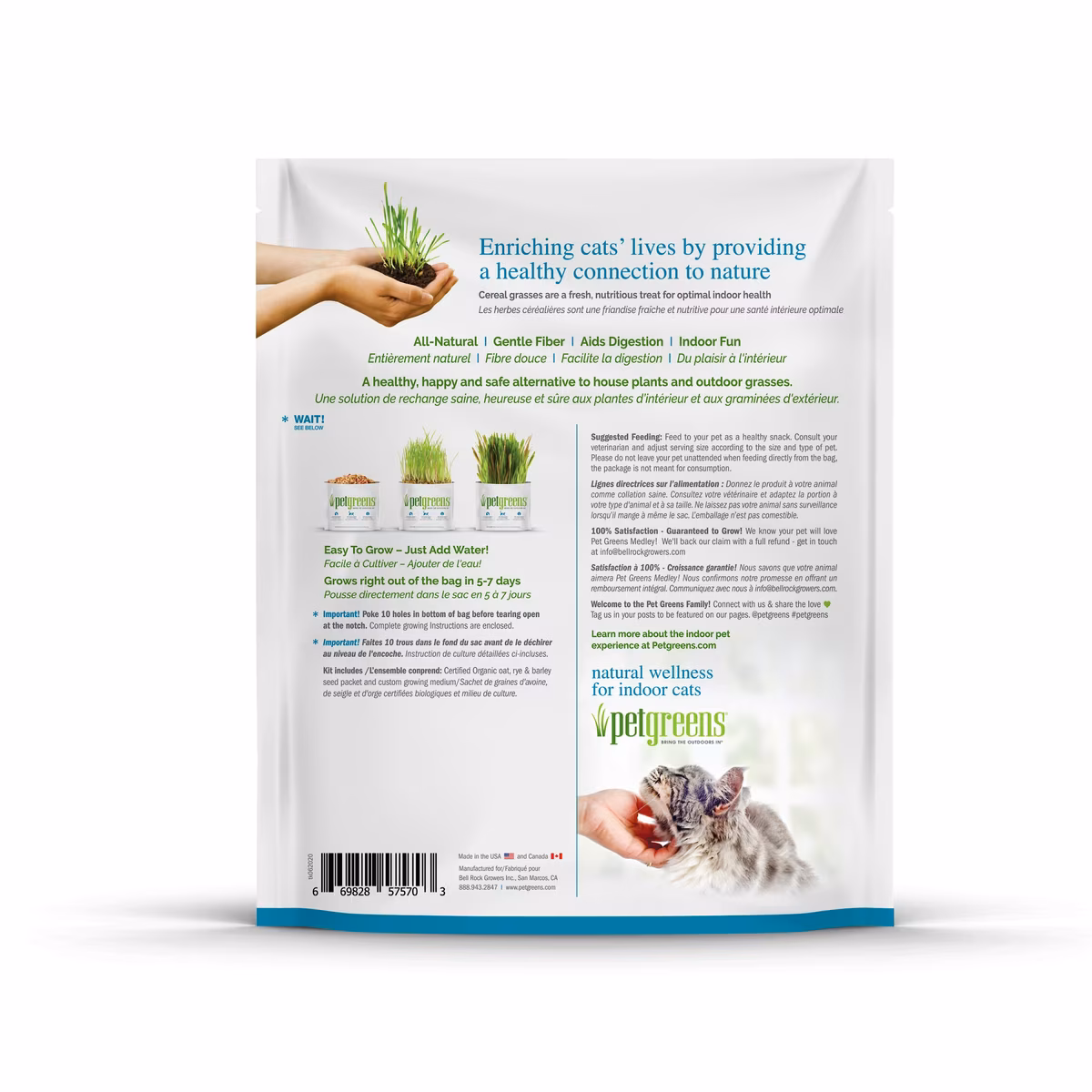 SEMILLAS PARA GERMINAR HIERVAS MIXTAS 3 OZ. - Imagen 2