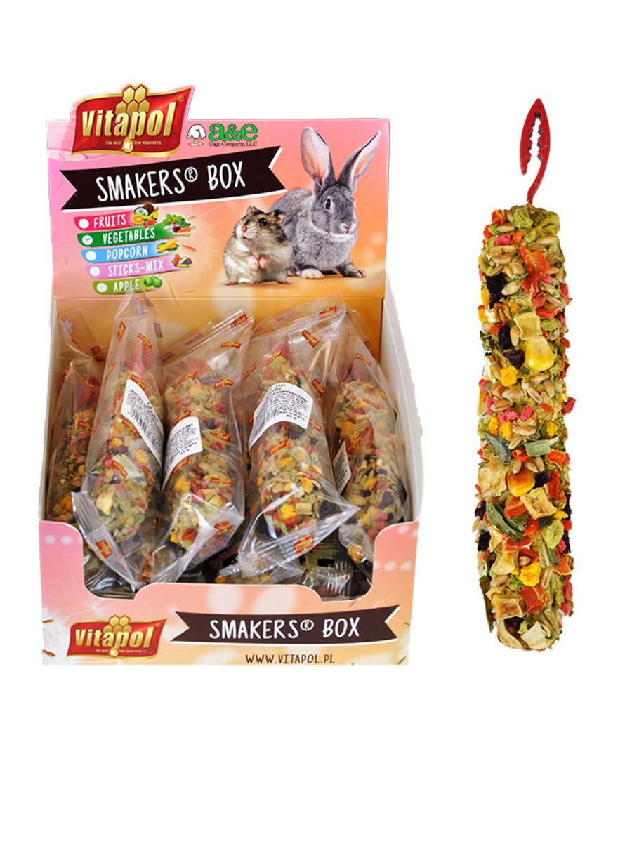 BARRA NUTRITIVA PARA PEQUEÑOS ANIMALES SMAKERS 1 PC