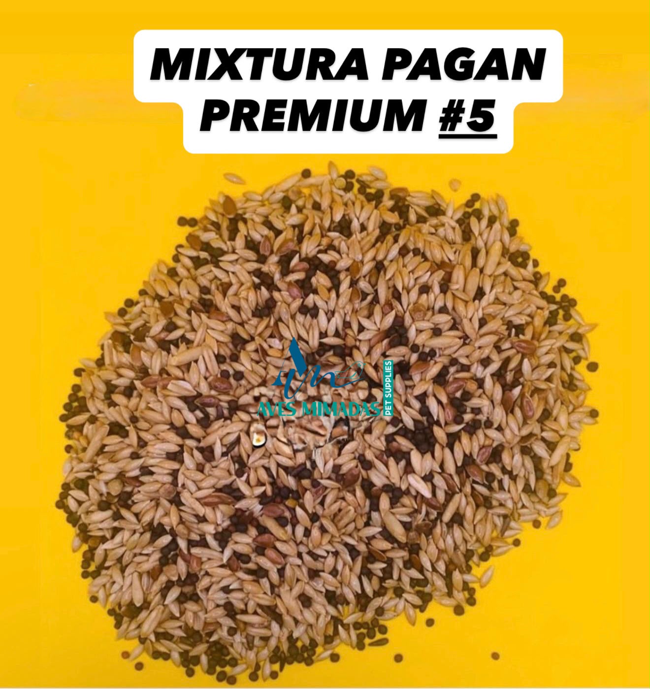 MIXTURA DE SEMILLAS PAGAN PREMIUM #5 CANARIOS 4 LIBRAS - Imagen 2