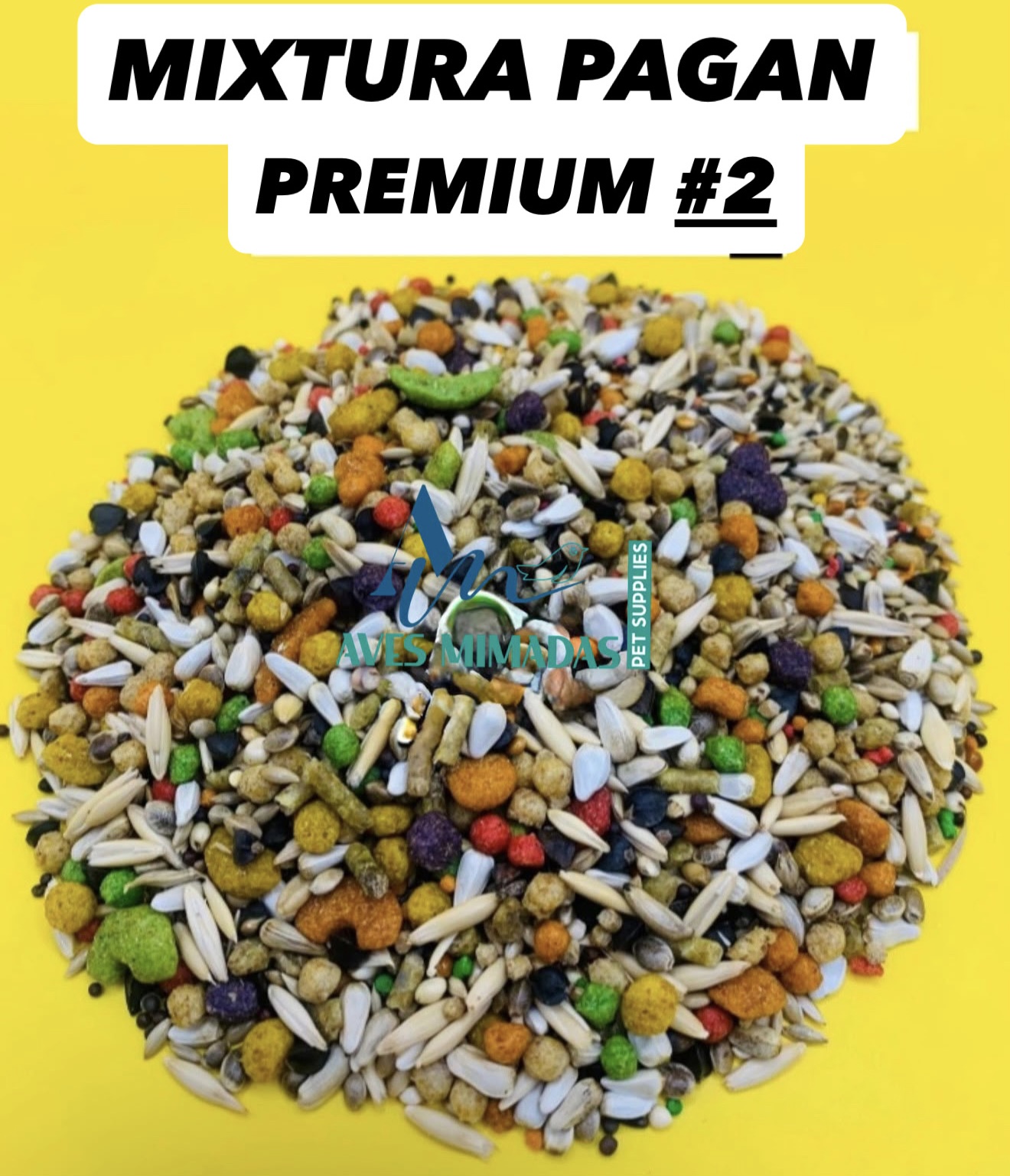 MIXTURA PAGAN PREMIUM #2 NINFA BLEND SEMILLAS 4 LIBRAS - Imagen 2