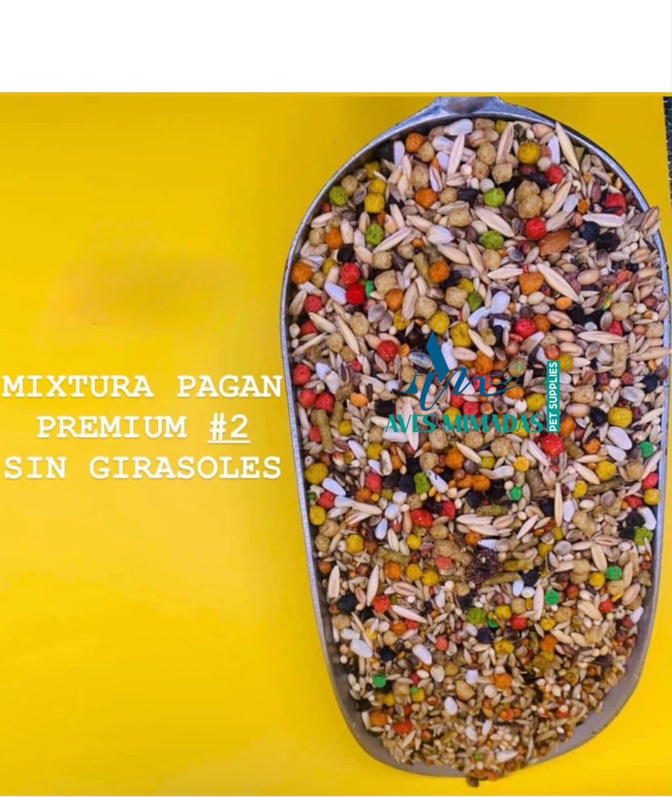MIXTURA PAGAN PREMIUM #2 NINFA BLEND SEMILLAS 4 LIBRAS - Imagen 3