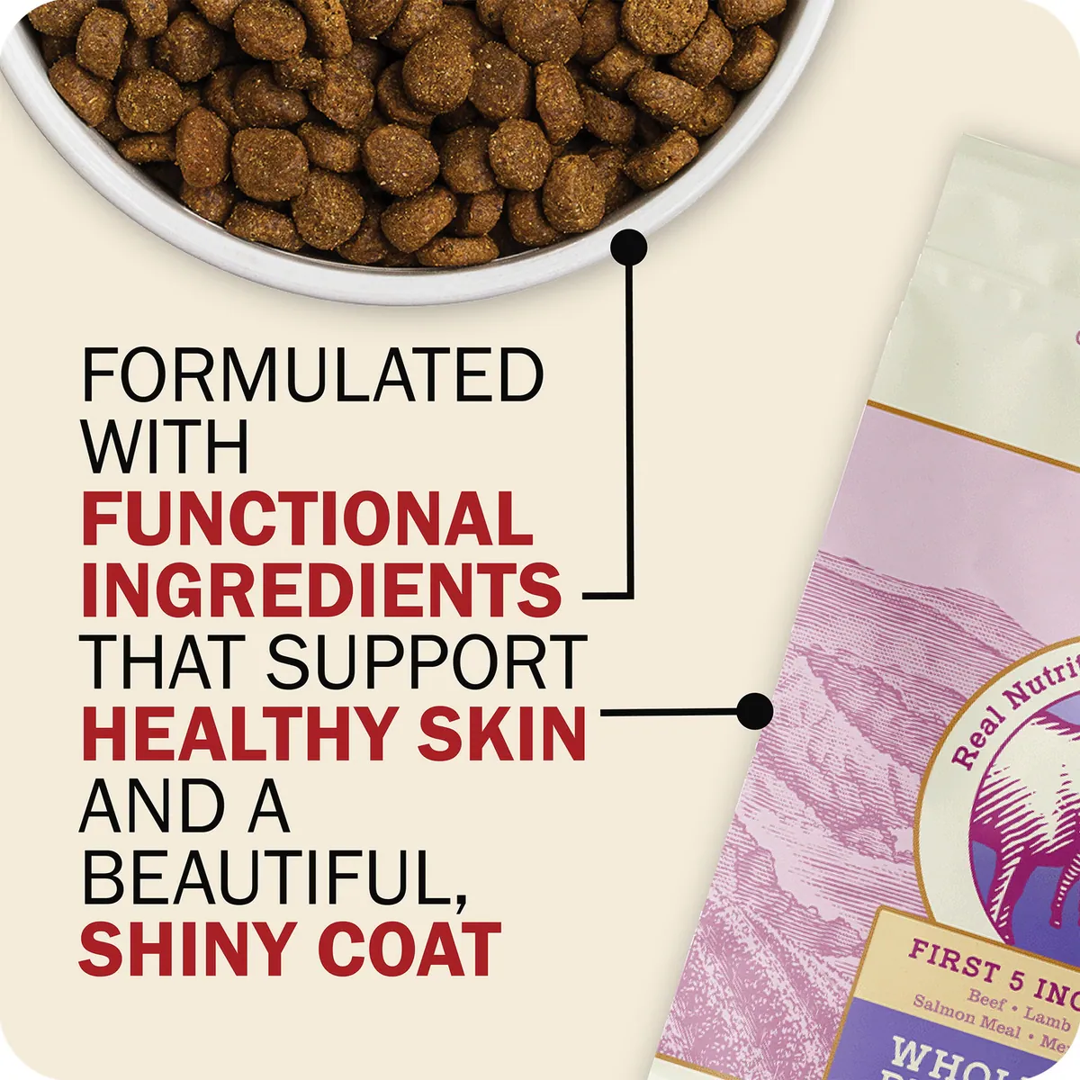 Alimento integral para cachorros Redbarn 4 libras - Imagen 2